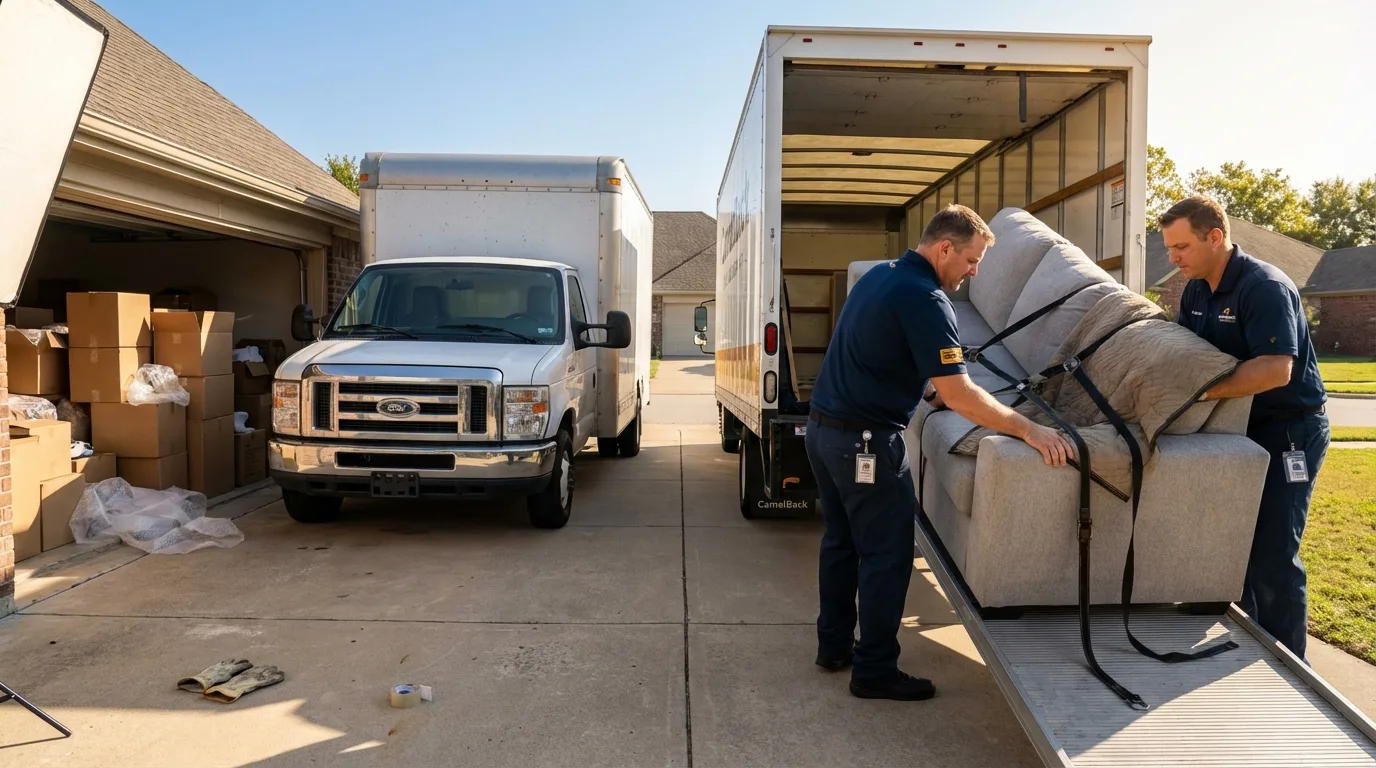 DIY truck vs professional crew comparison in Anoka